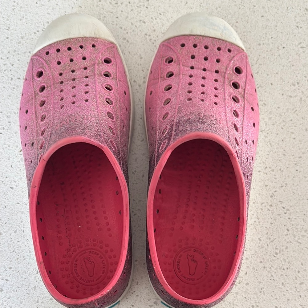 Pink Slip-On Shoes